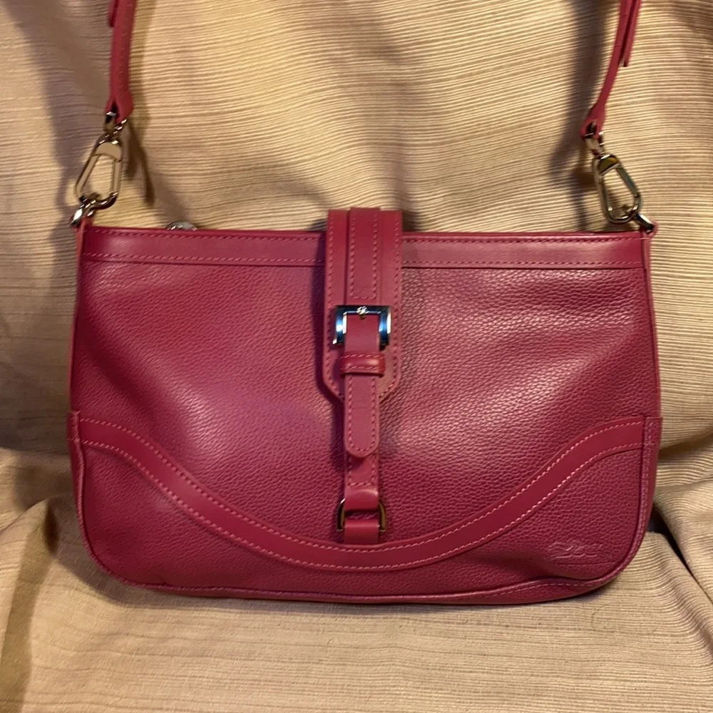 NWOT Longchamp leather shoulder/satchel bag